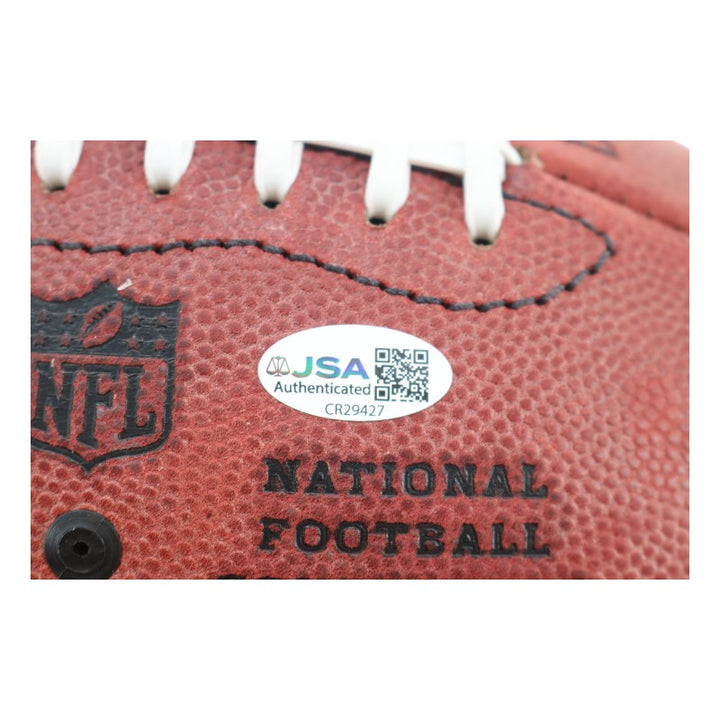 Terry Bradshaw Pittsburgh Steelers Signed Wilson The Duke NFL Football JSA COA