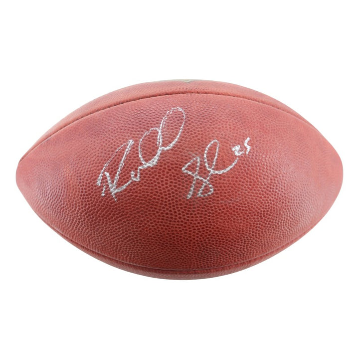 Richard Sherman Seattle Seahawks Signed Wilson The Duke NFL Football JSA COA
