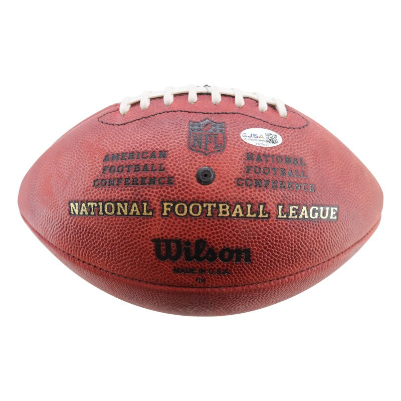 Richard Sherman Seattle Seahawks Signed Wilson The Duke NFL Football JSA COA