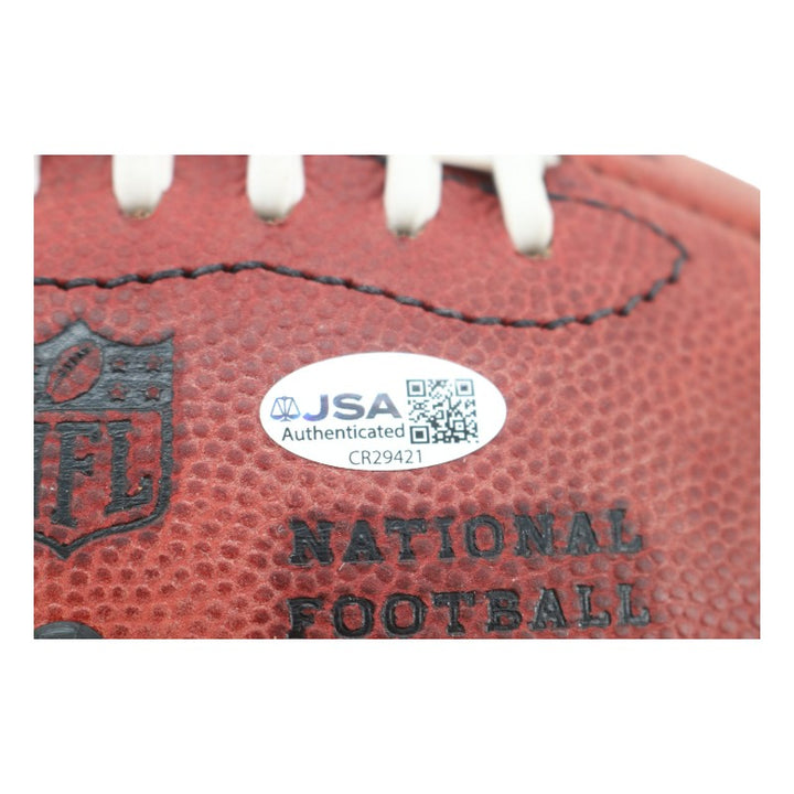 Richard Sherman Seattle Seahawks Signed Wilson The Duke NFL Football JSA COA