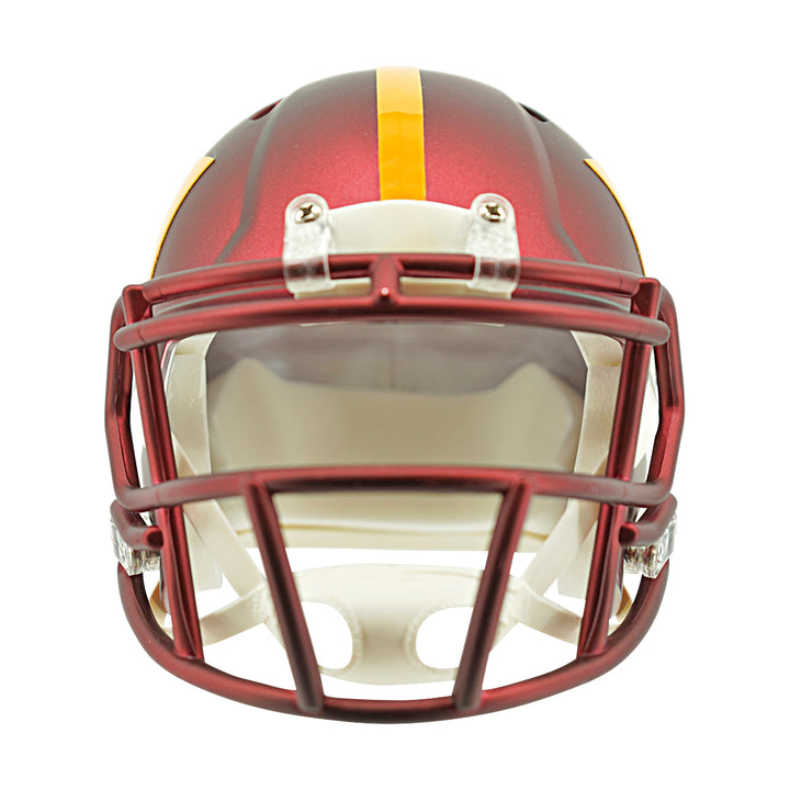 Joe Theismann Washington Redskins Autographed Mini Replica Helmet Beckett  Auth