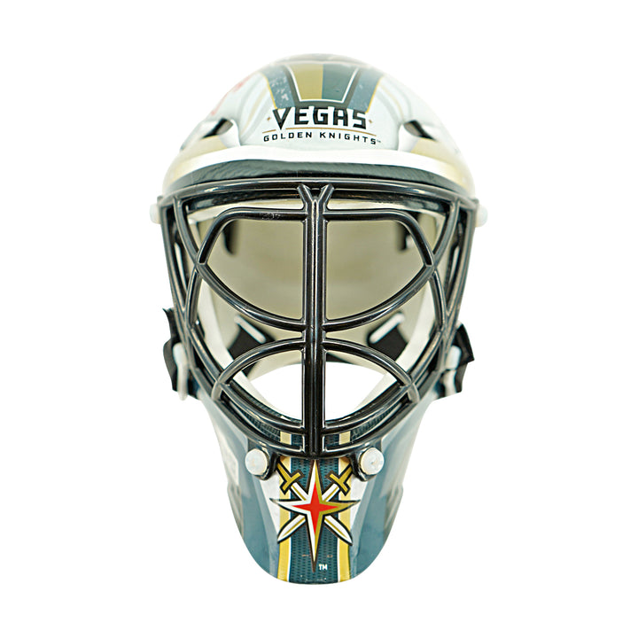 Marc-Andre Fleury Las Vegas Golden Knights Autographed Franklin Mini Replica Helmet Fanatics Holo