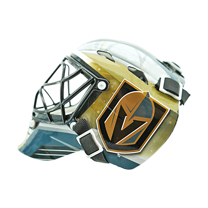 Marc-Andre Fleury Las Vegas Golden Knights Autographed Franklin Mini Replica Helmet Fanatics Holo