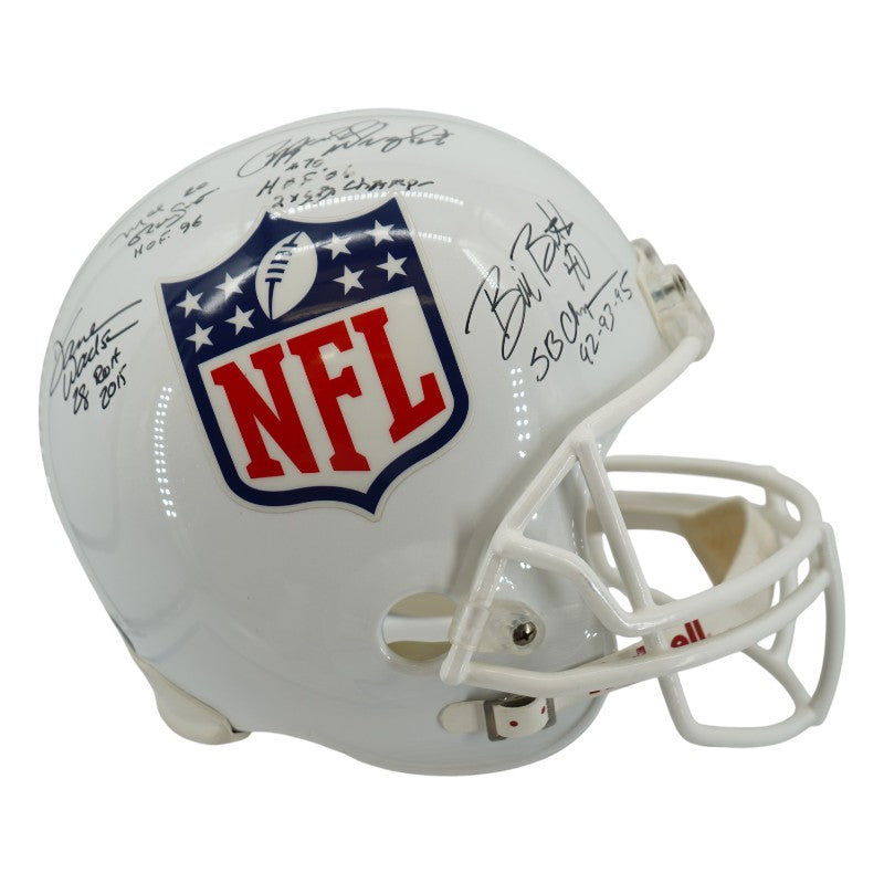 Woodson Lilly Renfro Dallas Cowboys Multi Signed Inscribed NFL FS Replica Helmet JSA Holo