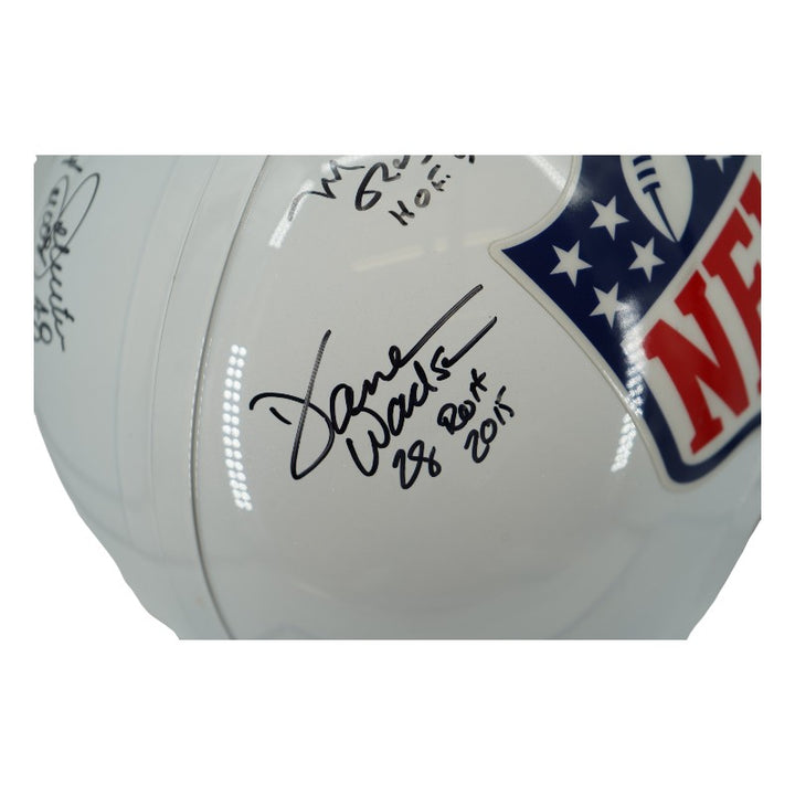 Woodson Lilly Renfro Dallas Cowboys Multi Signed Inscribed NFL FS Replica Helmet JSA Holo
