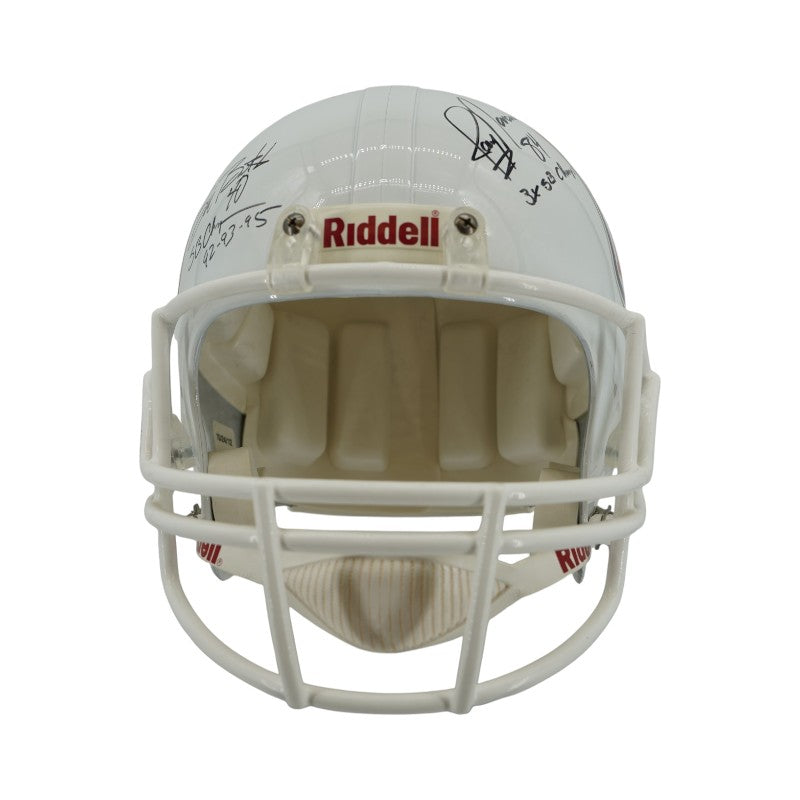 Woodson Lilly Renfro Dallas Cowboys Multi Signed Inscribed NFL FS Replica Helmet JSA Holo