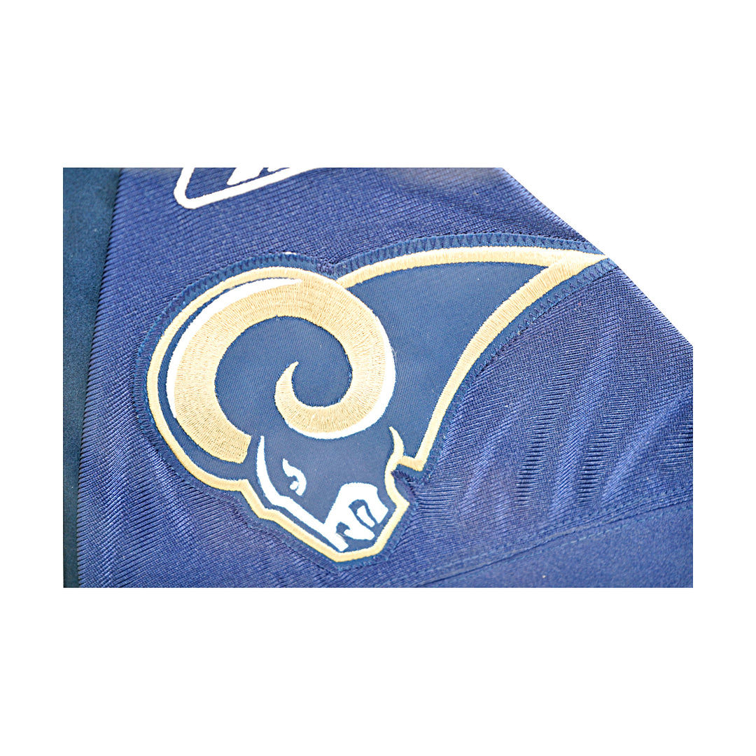 Marshall Faulk Los Angeles Rams Autographed White Framed Jersey Online Authentics Holo