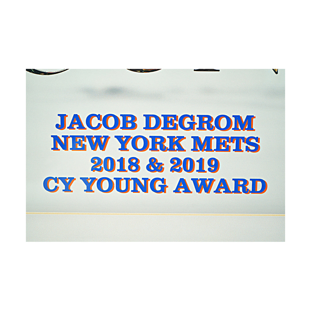 Jacob DeGrom New York Mets Facsimile Autographed  Framed Photo 16X16