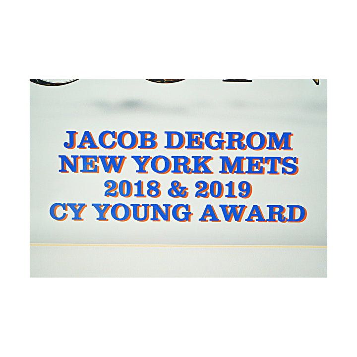 Jacob DeGrom New York Mets Facsimile Autographed  Framed Photo 16X16