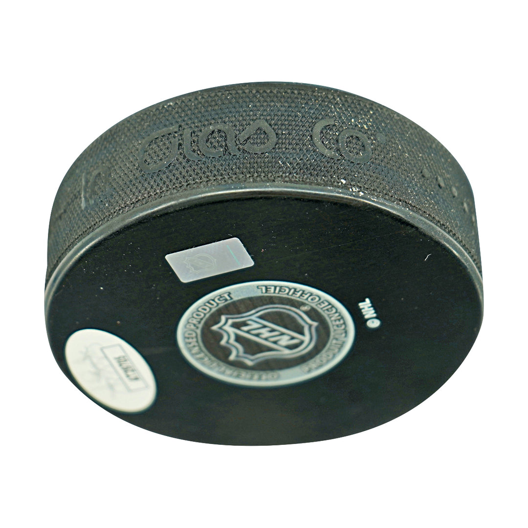 Phil Esposito Boston Bruins Autographed Hockey Puck JSA Holo