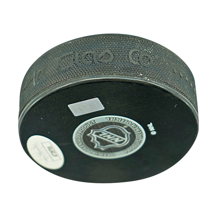 Phil Esposito Boston Bruins Autographed Hockey Puck JSA Holo