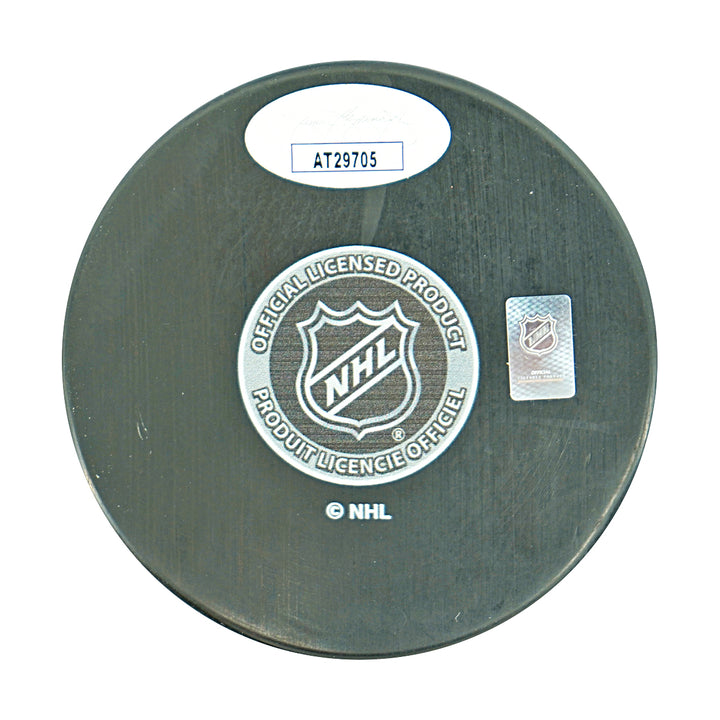 Phil Esposito Boston Bruins Autographed Hockey Puck JSA Holo