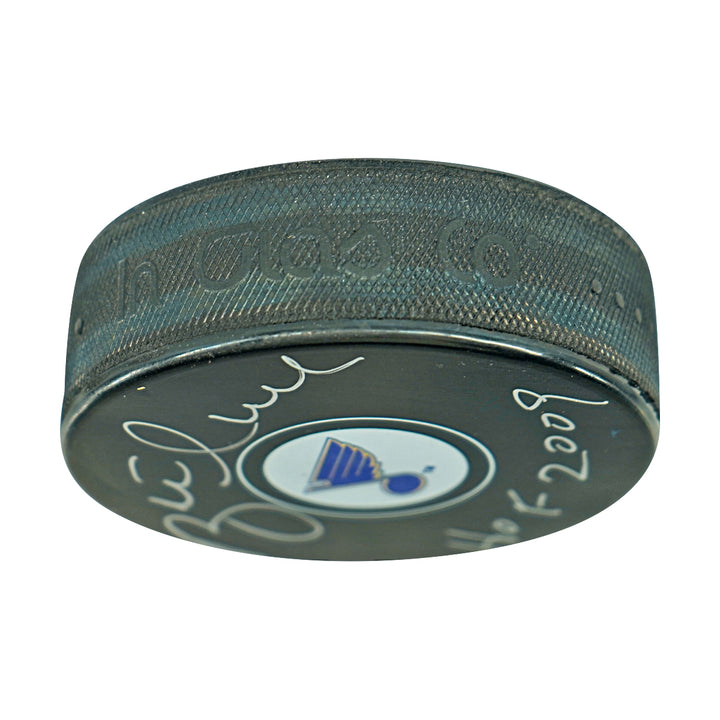 Brett Hull Saint Louis Blues Autographed Puck AJ COA