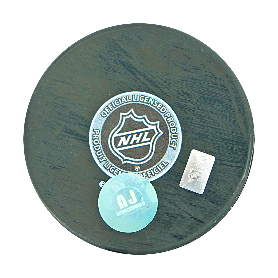 Brett Hull Saint Louis Blues Autographed Puck AJ COA
