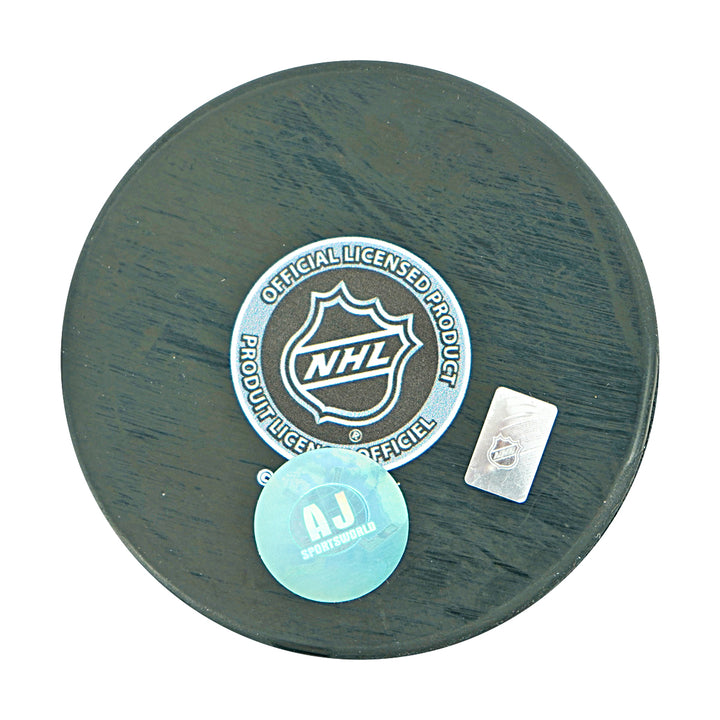 Brett Hull Saint Louis Blues Autographed Puck AJ COA