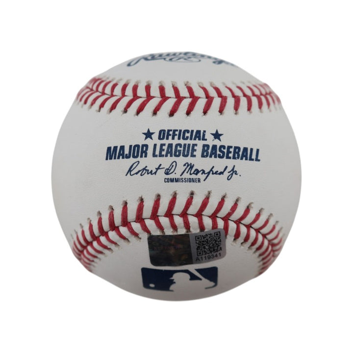 Paul O'Neill New York Yankees Autographed Inscribed OMLB Baseball CX Auth