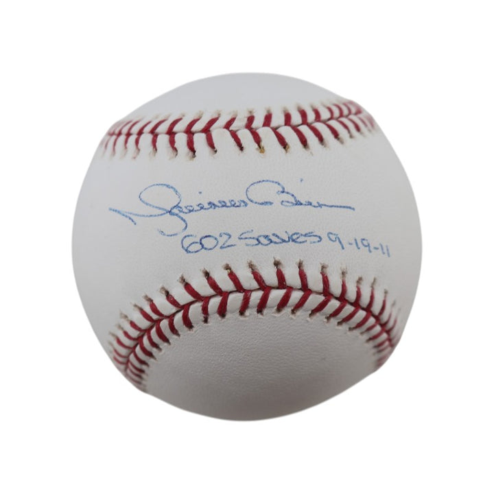 Mariano Rivera New York Yankees Autographed Inscribed OMLB Baseball Steiner Auth