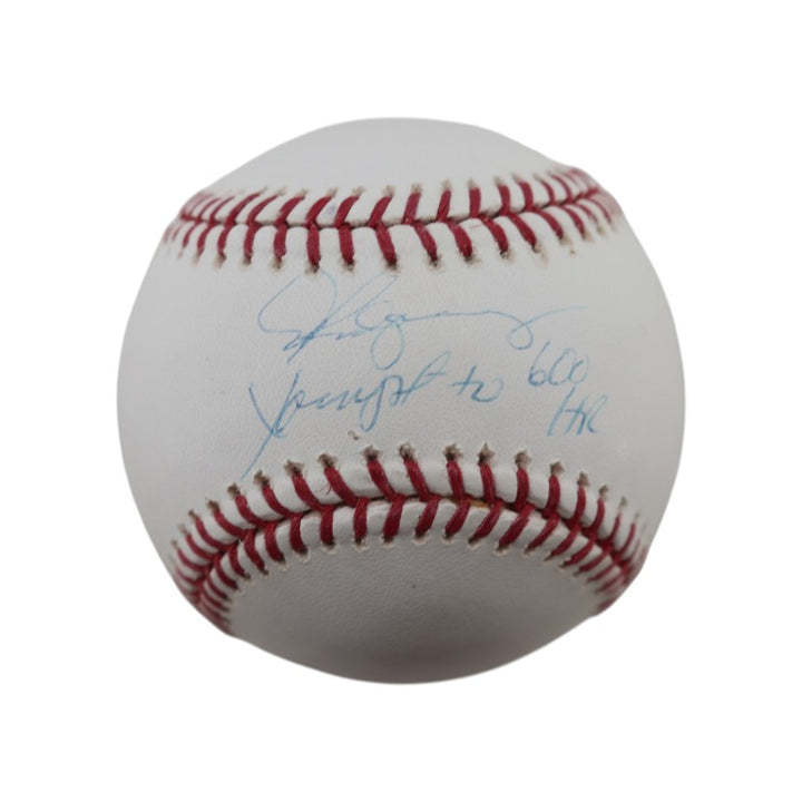 Alex Rodriguez New York Yankees Autographed Inscribed OMLB Baseball Steiner/MLB Auth