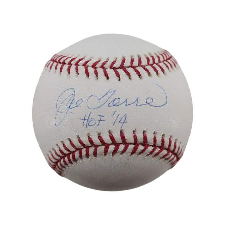 Joe Torre New York Yankees Autographed Inscribed OMLB Baseball Steiner/MLB Auth