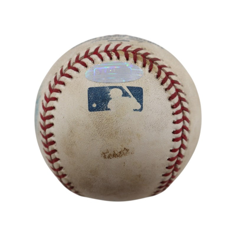 Derek Jeter New York Yankees Autographed Inscribed Game Used Baseball Steiner/MLB Auth