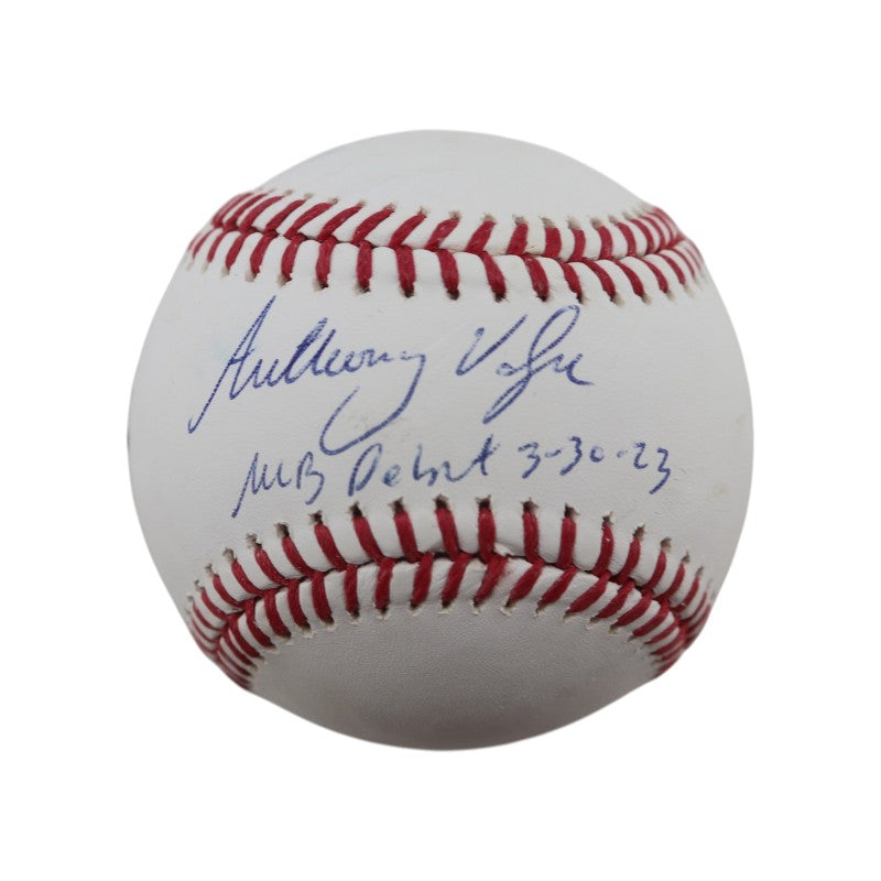 Anthony Volpe New York Yankees Autographed Inscribed OMLB Baseball Fanatics/MLB Auth