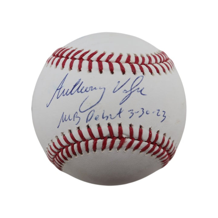 Anthony Volpe New York Yankees Autographed Inscribed OMLB Baseball Fanatics/MLB Auth