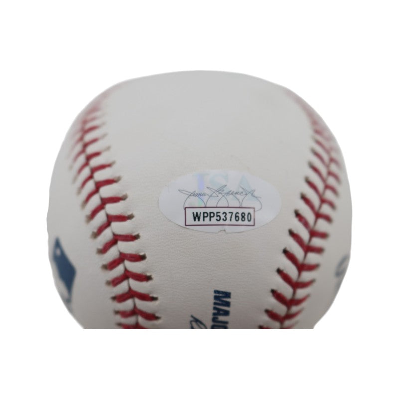 Domingo German New York Yankees Autographed OMLB Baseball JSA Holo Only