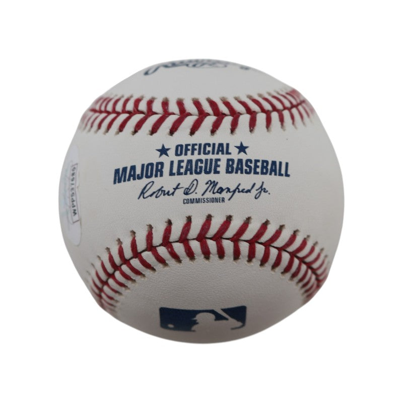Domingo German New York Yankees Autographed OMLB Baseball JSA Holo Only
