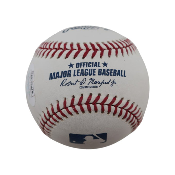 Domingo German New York Yankees Autographed OMLB Baseball JSA Holo Only