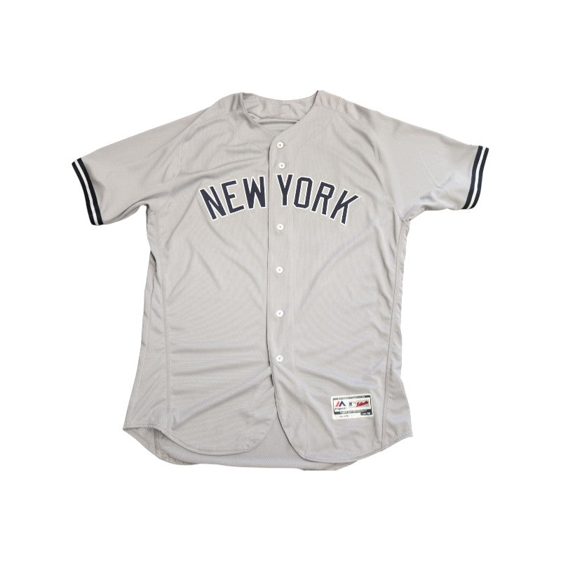 Aaron Judge New York Yankees Autographed Majestic Authentic Away Jersey Beckett Holo Only