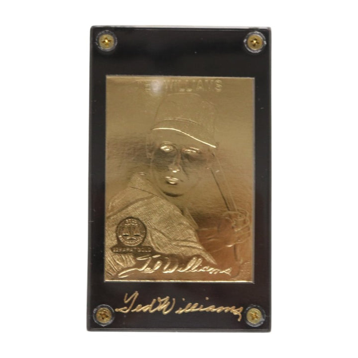 18 Gold Performance Mint The Heroes of Baseball 22 Karat Gold Cards Lot