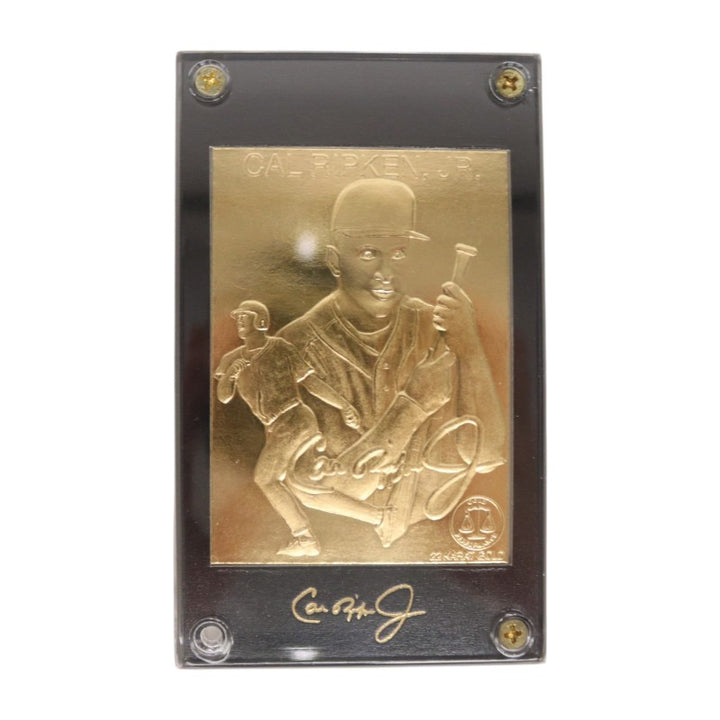 18 Gold Performance Mint The Heroes of Baseball 22 Karat Gold Cards Lot