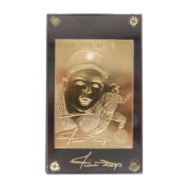 18 Gold Performance Mint The Heroes of Baseball 22 Karat Gold Cards Lot