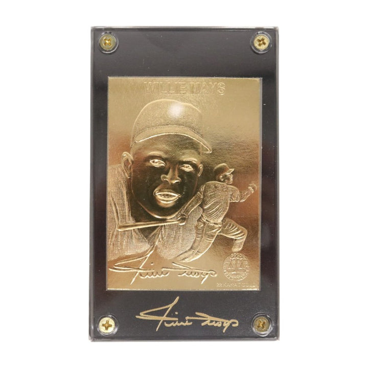 18 Gold Performance Mint The Heroes of Baseball 22 Karat Gold Cards Lot