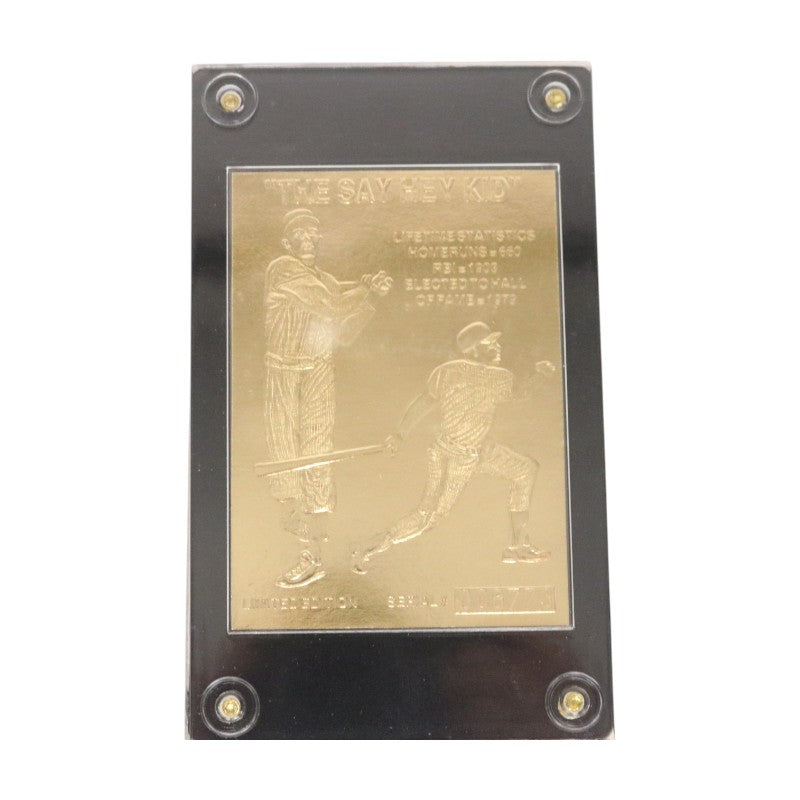18 Gold Performance Mint The Heroes of Baseball 22 Karat Gold Cards Lot