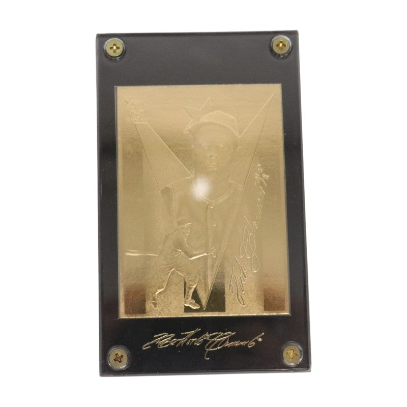 18 Gold Performance Mint The Heroes of Baseball 22 Karat Gold Cards Lot