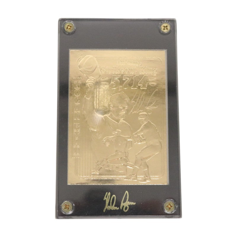 18 Gold Performance Mint The Heroes of Baseball 22 Karat Gold Cards Lot