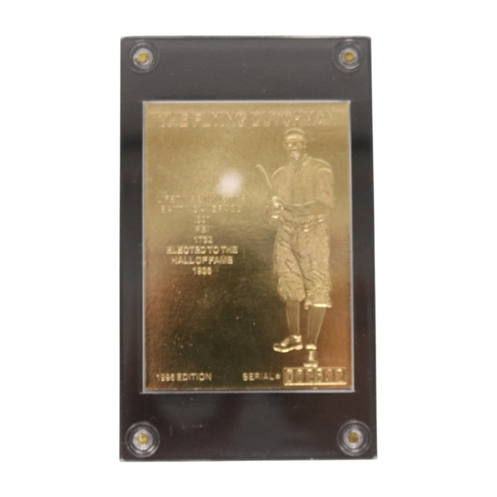 18 Gold Performance Mint The Heroes of Baseball 22 Karat Gold Cards Lot