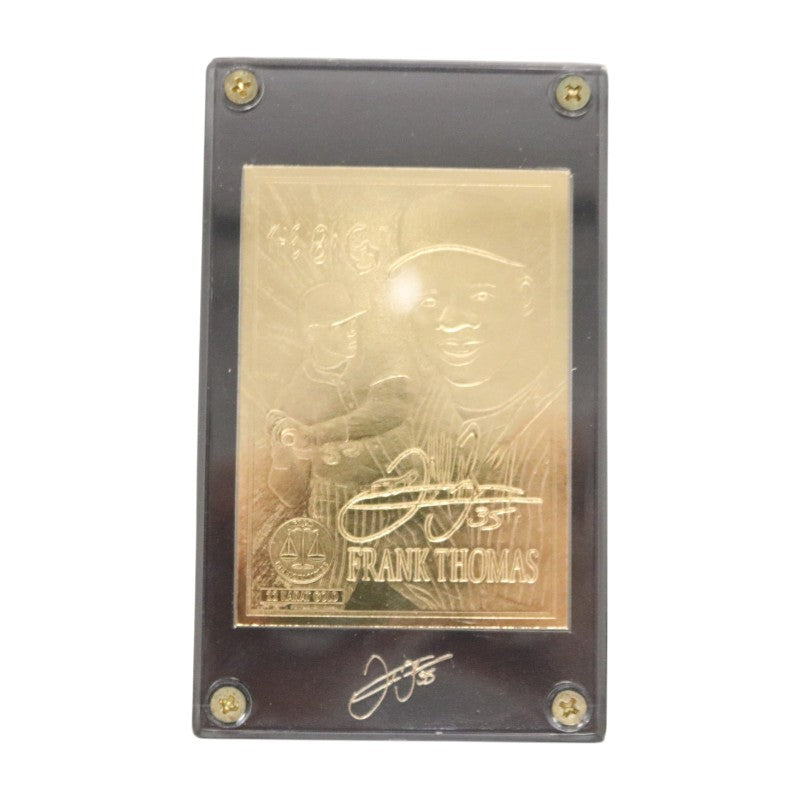 18 Gold Performance Mint The Heroes of Baseball 22 Karat Gold Cards Lot