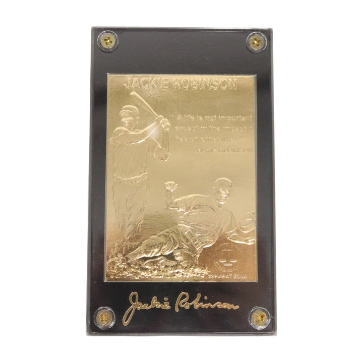 18 Gold Performance Mint The Heroes of Baseball 22 Karat Gold Cards Lot