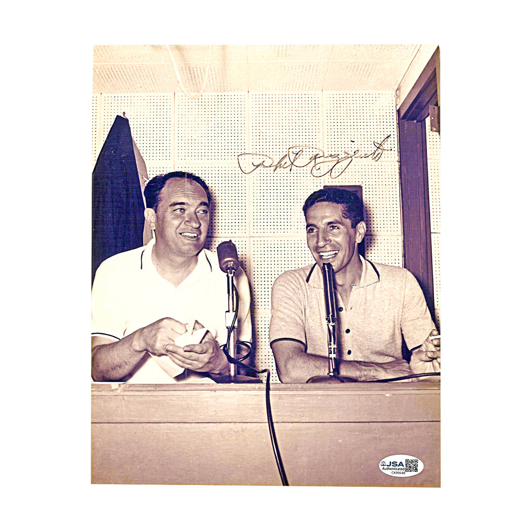 Phil Rizzuto New York Yankees Autographed 8x10 Photo JSA COA
