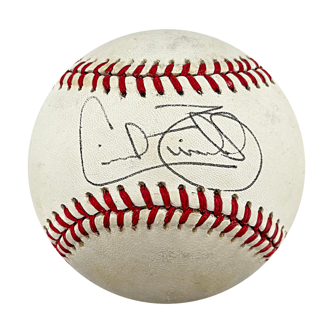 Cecil Fielder Yankees Tigers Autographed OAL Baseball JSA COA