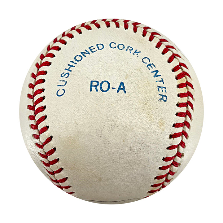 Cecil Fielder Yankees Tigers Autographed OAL Baseball JSA COA