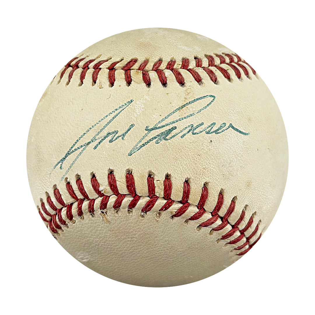 Jose Canseco Oakland A's Autographed OAL Baseball JSA COA
