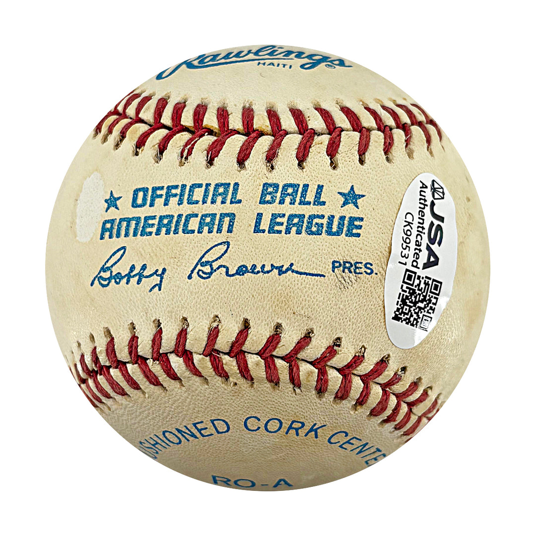 Jose Canseco Oakland A's Autographed OAL Baseball JSA COA