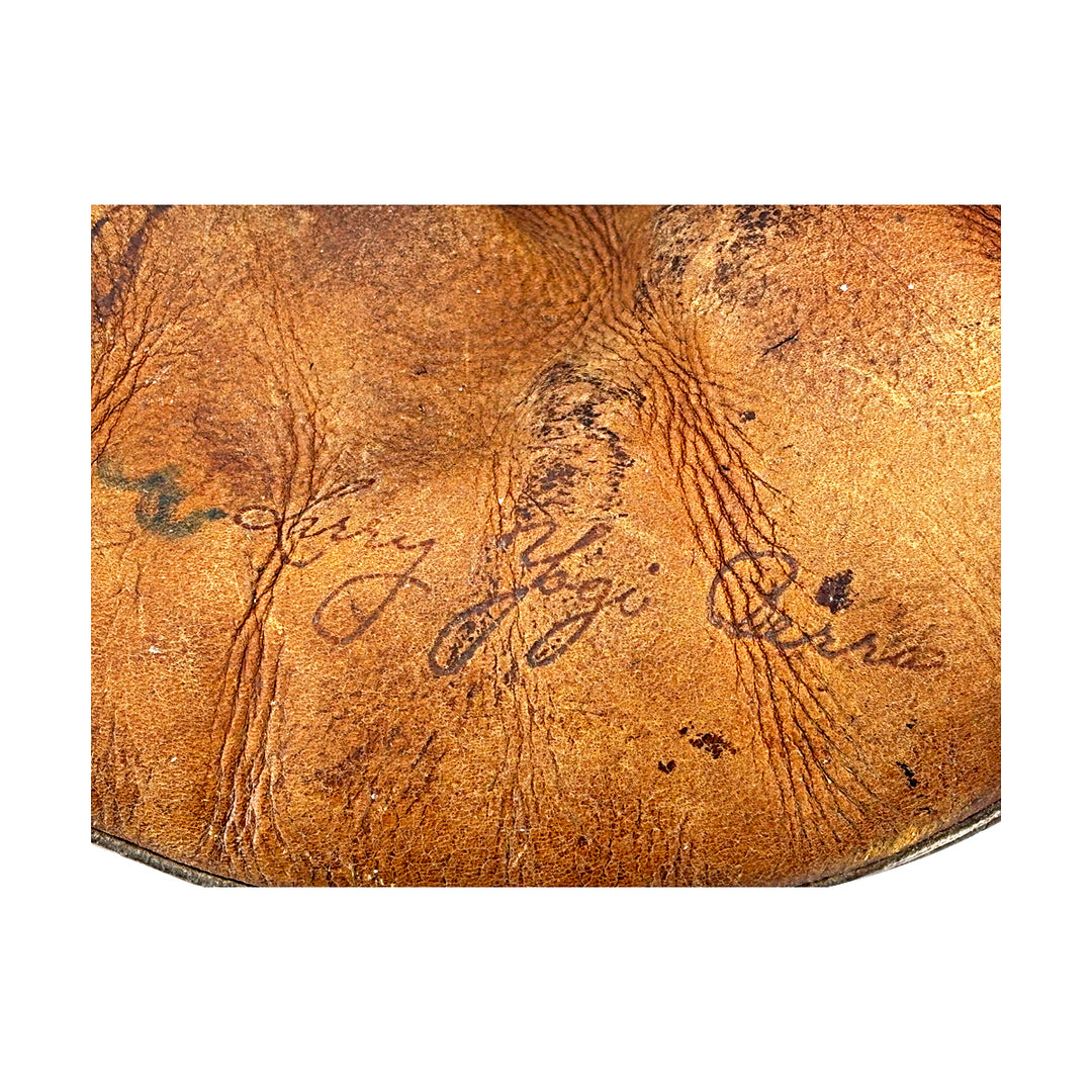 Yogi Berra New York Yankees Autographed Signed Vintage Glove JSA LOA