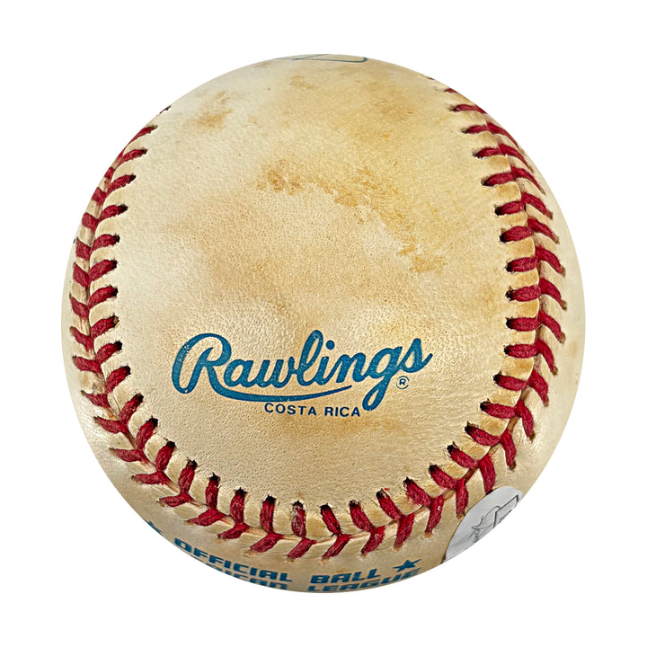 Mantle Aaron Mays Yankees Braves Giants Autographed Signed OAL Baseball JSA LOA