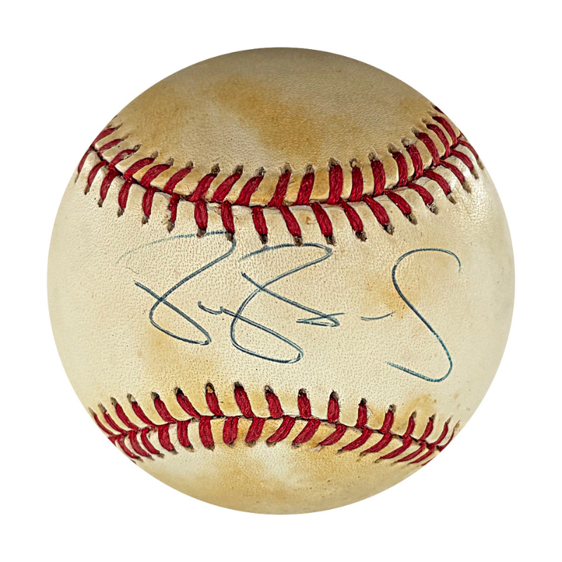Darryl Strawberry New York Mets Autographed ONL Baseball JSA COA
