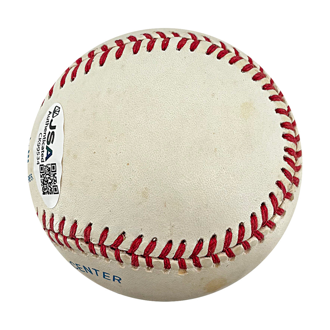 Whitey Ford New York Yankees Autographed OAL Baseball JSA COA