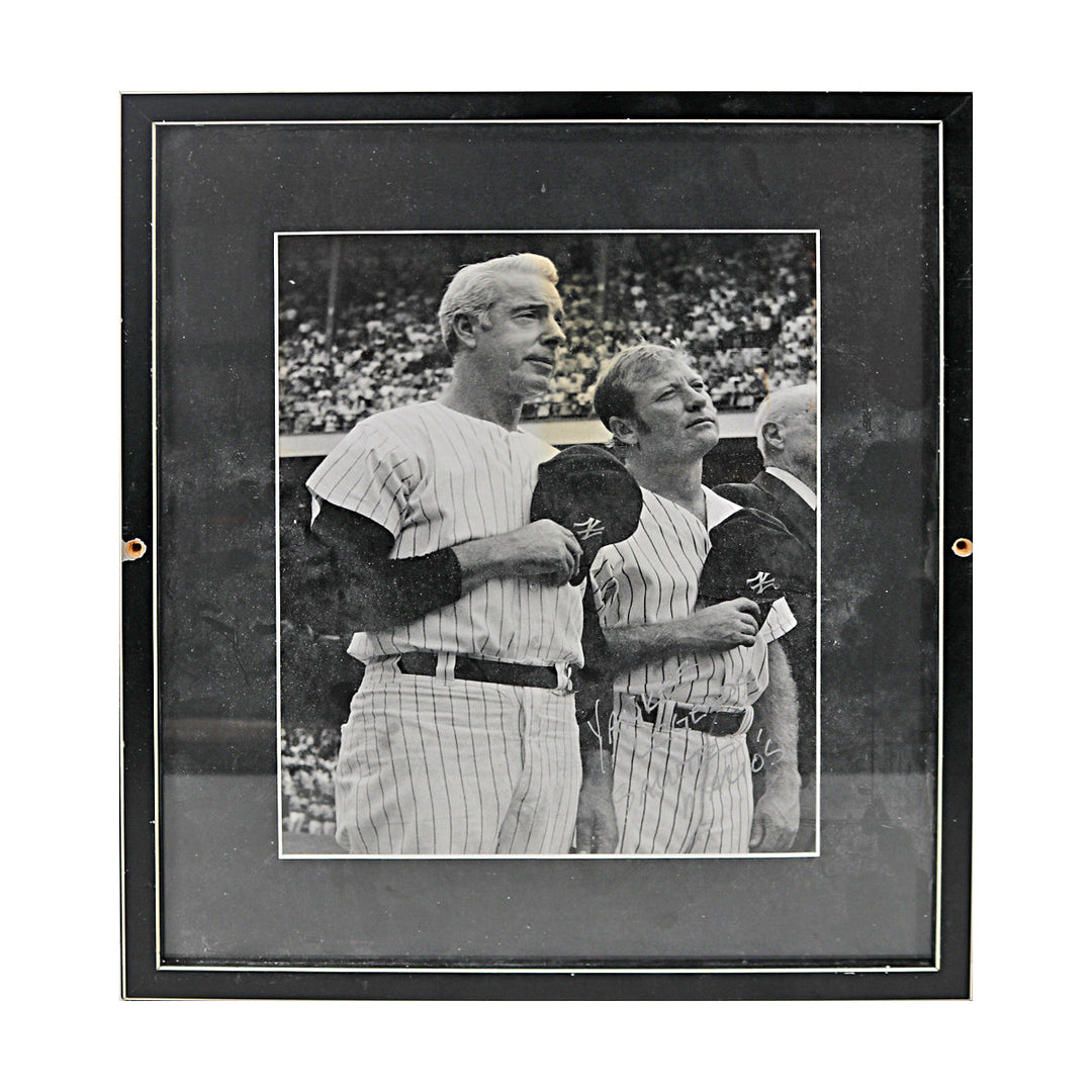 Joe DiMaggio New York Yankees Framed 7.25x9.25 Poster